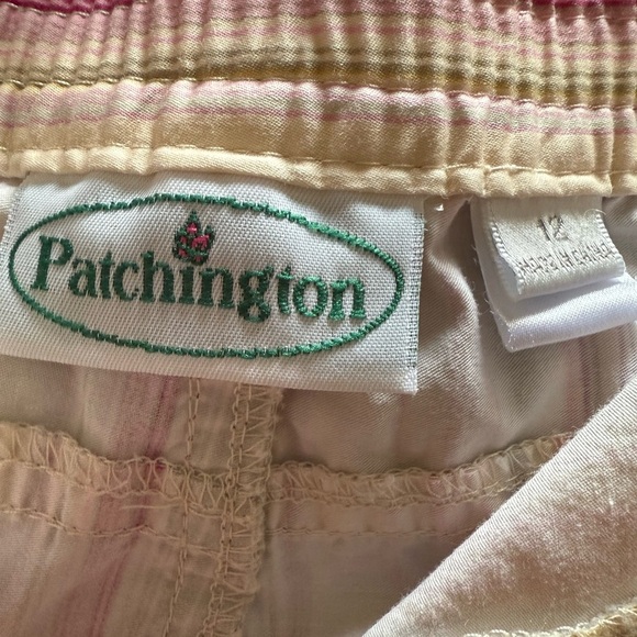 Patchington Pastel Striped Capris Size 12 - Picture 7 of 7